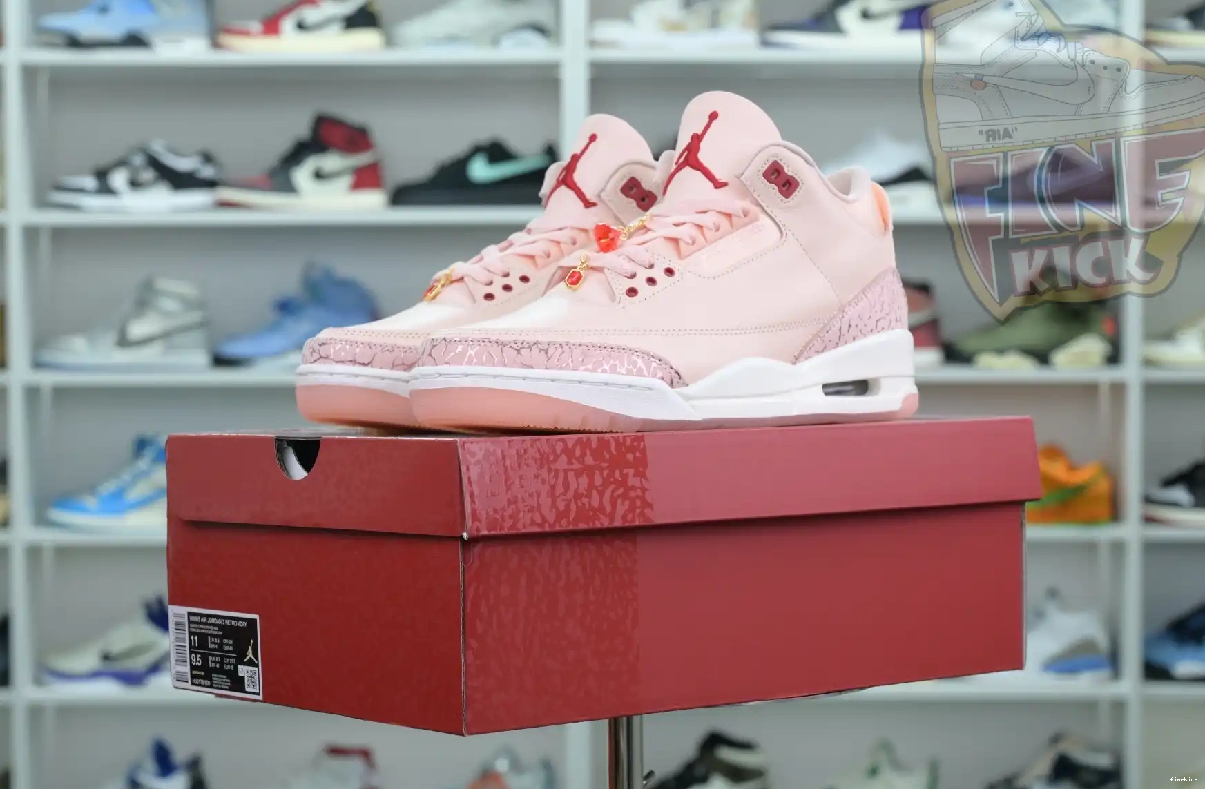 Air Day Jordan Valentine's Jordan 3 0607